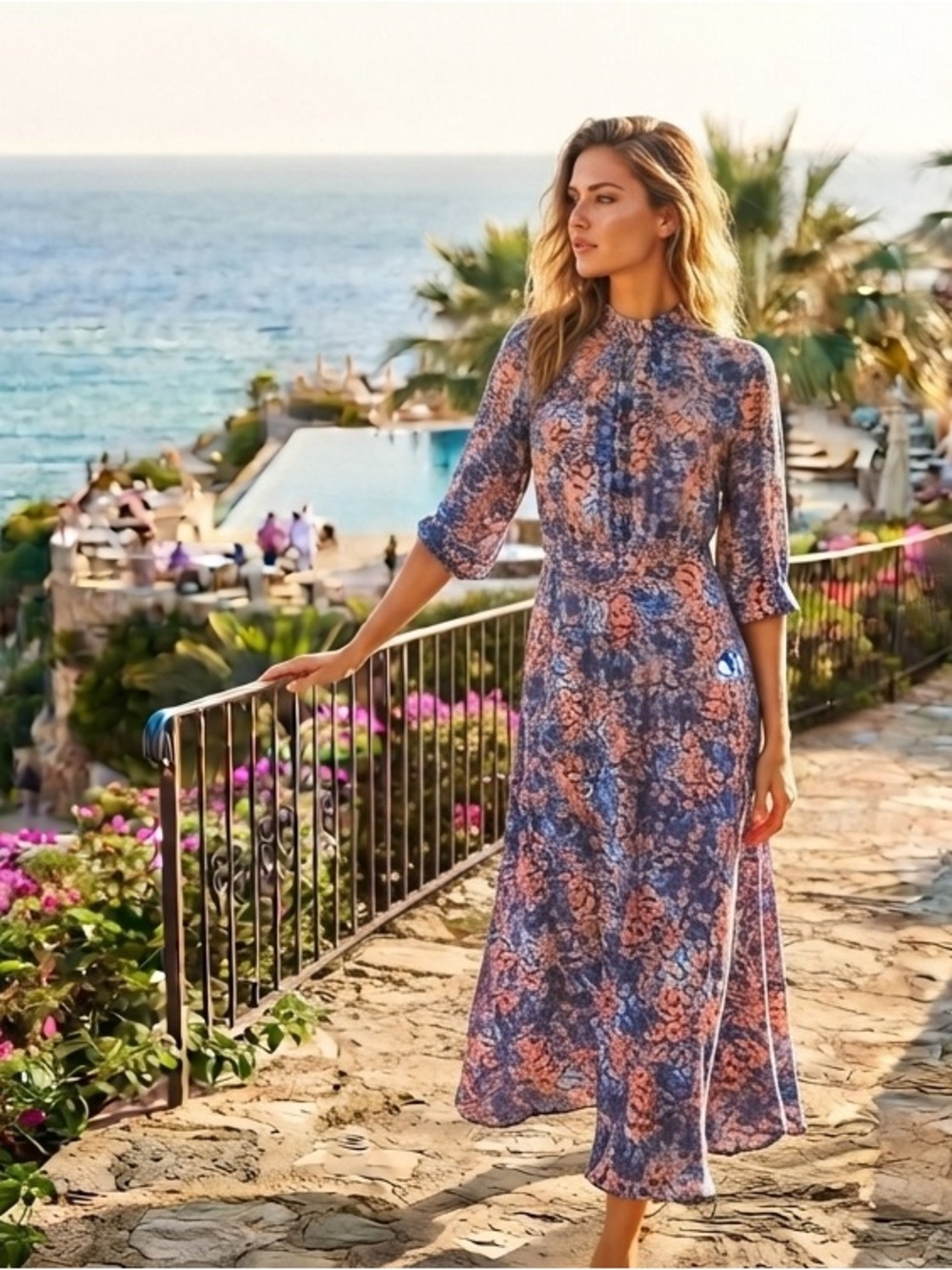 Closed multicolor midi Dress